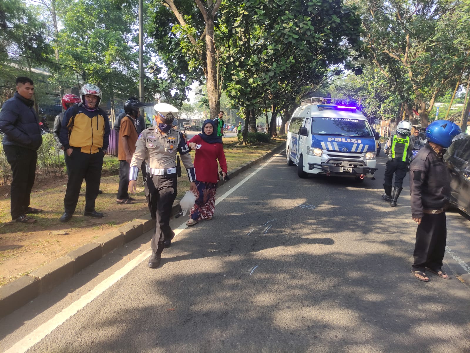 Laka Lantas di Tigaraksa Sebabkan Satu Orang Meninggal, Polresta Tangerang Amankan Pengendara Mobil