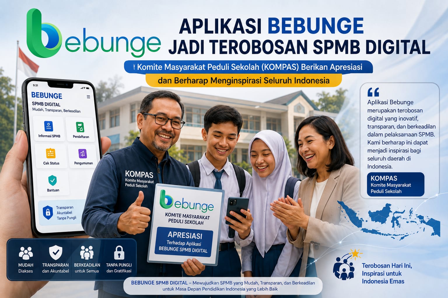 Aplikasi Bebunge: Inovasi Digital Unggulan Kabupaten Bekasi Dapat Penghargaan, Siap Jadi Contoh Bagi Daerah Lain