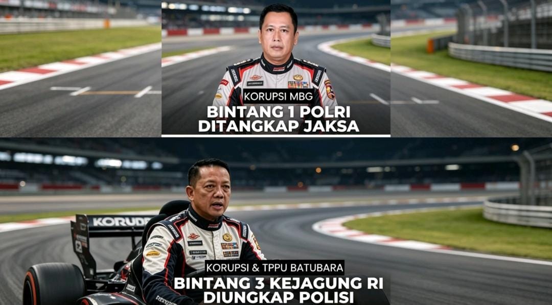 SALING KUNCI: KORUPSI BATU BARA Rp5 TRILIUN JADI PINTU MASUK, POLISI SASAR JAMPIDSUS; PASCA PENANGKAPAN JENDERAL BGN, TNI JADI PAGAR BETIS DI TENGAH “PERANG” LEMBAGA HUKUM