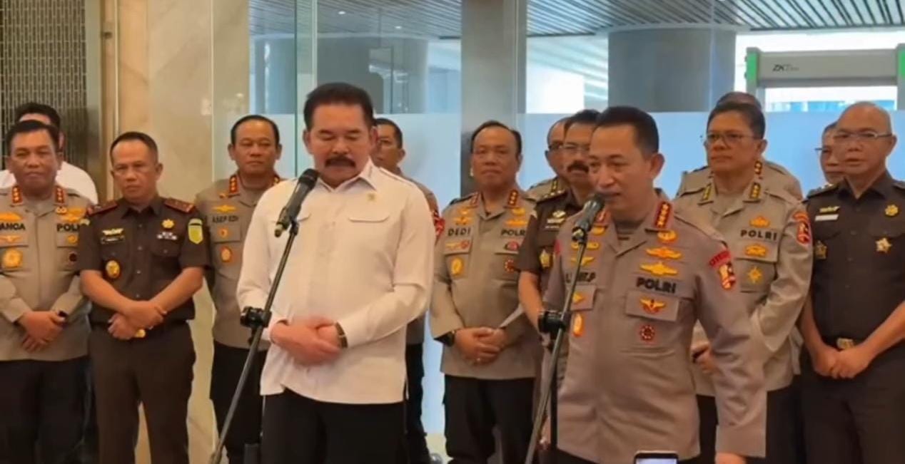 Kapolri Temui Jaksa Agung di Kejagung: Tegaskan Keharmonisan, Pastikan Tidak Ada Masalah Antara Polri dan Kejaksaan Agung