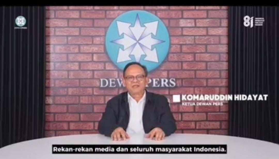 Tegas! Dewan Pers: Merendahkan Wartawan Adalah Tindakan yang Mengancam Demokrasi Tegas! Dewan Pers: Merendahkan Wartawan Adalah Tindakan yang Mengancam Demokrasi