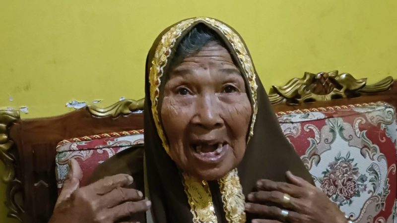 Foto: Korban Pencurian Mbah Sarmi