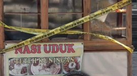 Kelompok tersebut diduga melakukan pemukulan terhadap warga dan merusak sejumlah lapak UMKM