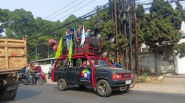 Koalisi Tujuh Serikat Buruh Long March ke Kantor Bupati Bandung Barat