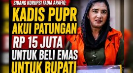 Sidang Korupsi Fadia Arafiq: Kadis PUPR Pekalongan Ngaku Patungan Rp15 Juta Beli Emas untuk Bupati via Ajudan