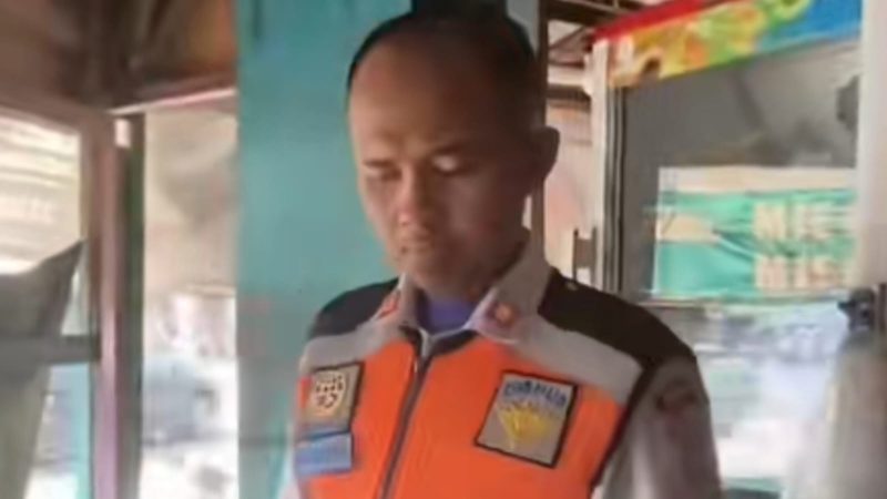 Tampang Oknum Dishub Bekasi Viral