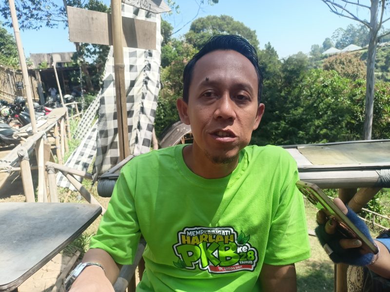 Ketua DPC PKB Kabupaten Bandung Barat, Sandi Supyandi (foto: Abdul Kholilulloh)