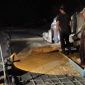 Gotong Royong Hingga Malam, Warga Bratasena Adiwarna dan Bratasena Mandiri Cor Jalan Penghubung Tiga Kampung