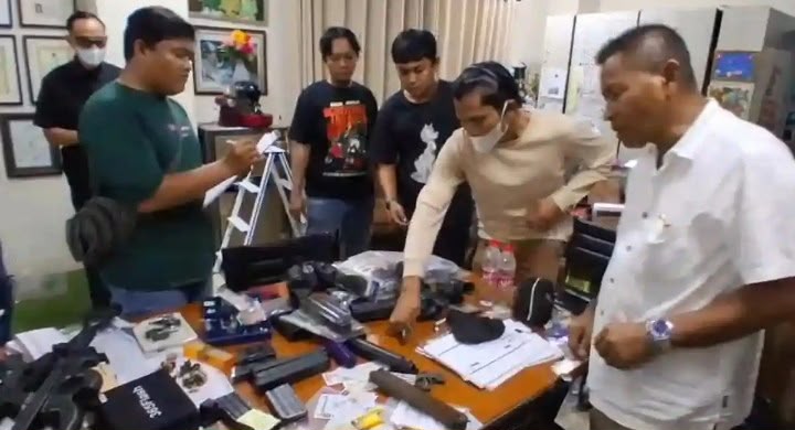 HEBOH: 995 Senpi, Alat Cetak Peluru hingga Narkoba Ditemukan di Sekolah Swasta Pondok Pinang