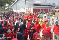 Semarak Agustusan: 79 Tim Meriahkan Gerak Jalan dan Senam Kreasi di Kedungwaringin