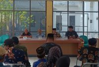 Hegarmnanah Gelar Rapat Minggon, Komitmen Jaga Pilkades Aman dan Damai
