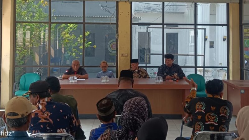 Hegarmnanah Gelar Rapat Minggon, Komitmen Jaga Pilkades Aman dan Damai