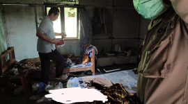 Geger Penemuan Mayat Membusuk di Blok 2 Jalur 35 Dente Teladas, Korban Bernama Aswandi