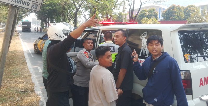 Pelajar SMP Berusia 13 Tahun Kecelakaan Tunggal di Kawasan Industri Jababeka