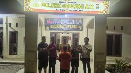 Polisi Bekuk Terduga Pencuri HP di Gedung Aji Tulang Bawang