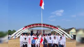 Semarak HUT RI ke-81, Desa Pasiran Jaya Gelar Upacara Khidmat