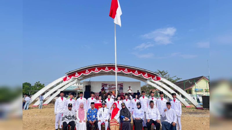 Semarak HUT RI ke-81, Desa Pasiran Jaya Gelar Upacara Khidmat