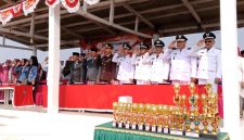 Upacara HUT RI Ke-81 di Kecamatan Dente Teladas Berlangsung Khidmat dan Kondusif 
