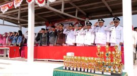 Upacara HUT RI Ke-81 di Kecamatan Dente Teladas Berlangsung Khidmat dan Kondusif 