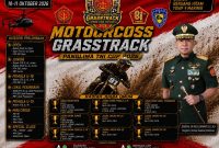 Ayo Saksikan Motocross Grasstrack Piala Panglima TNI Cup 2026, 10-11 Oktober di Sirkuit Beruang Hitam
