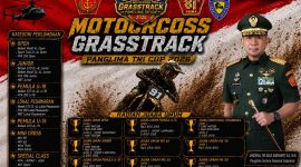 Ayo Saksikan Motocross Grasstrack Piala Panglima TNI Cup 2026, 10-11 Oktober di Sirkuit Beruang Hitam