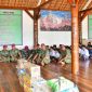 Prajurit Anggaraksa Yonif 7 Marinir Gelar Baksos di Ponpes Nurul Huda Padang Cermin