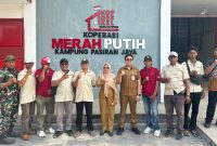 Dinas Koperasi, PU dan PMK Tulang Bawang Verifikasi Bangunan Gerai KDMP Pasiran Jaya