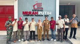 Dinas Koperasi, PU dan PMK Tulang Bawang Verifikasi Bangunan Gerai KDMP Pasiran Jaya