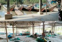 Alur Dangkal, Nelayan di Kanal Sungai Mahabang Tulang Bawang Kesulitan Melaut