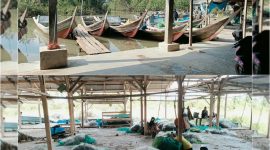 Alur Dangkal, Nelayan di Kanal Sungai Mahabang Tulang Bawang Kesulitan Melaut