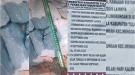 DPC PPWI Tulang Bawang Soroti Proyek Jalan 3 Gang, Diduga Ketebalan Tak Sesuai RAB